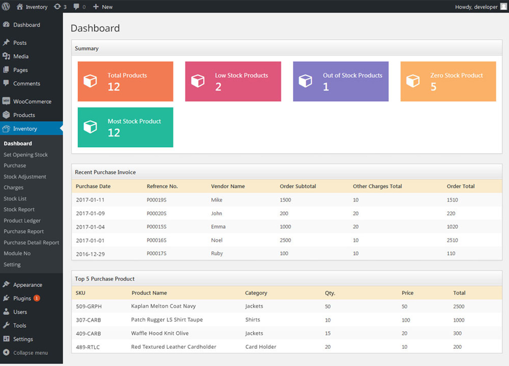 Shopify VS WordPress Inventory Management