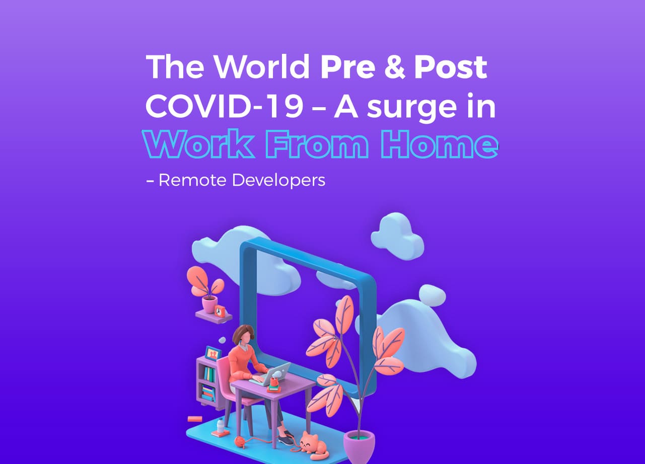 The World Pre & Post COVID-19 – A surge in Work From Home – Remote Developers